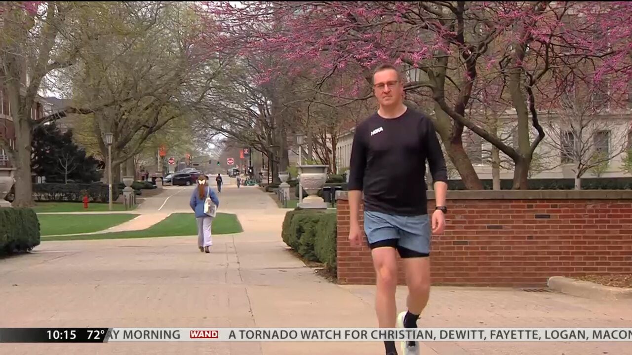 'The only day you're really promised is today' U of I professor embraces full circle moment ahead of the Boston Marathon
